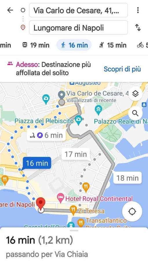 Traversa Toledo, Intero Appartamento Al Plebiscito Nápoles Exterior foto